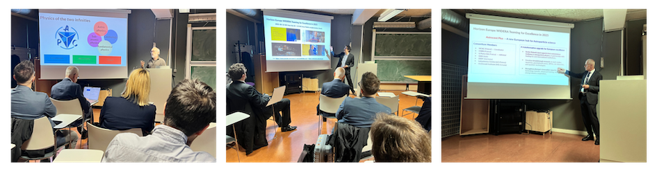 Photos prises los de la présentation