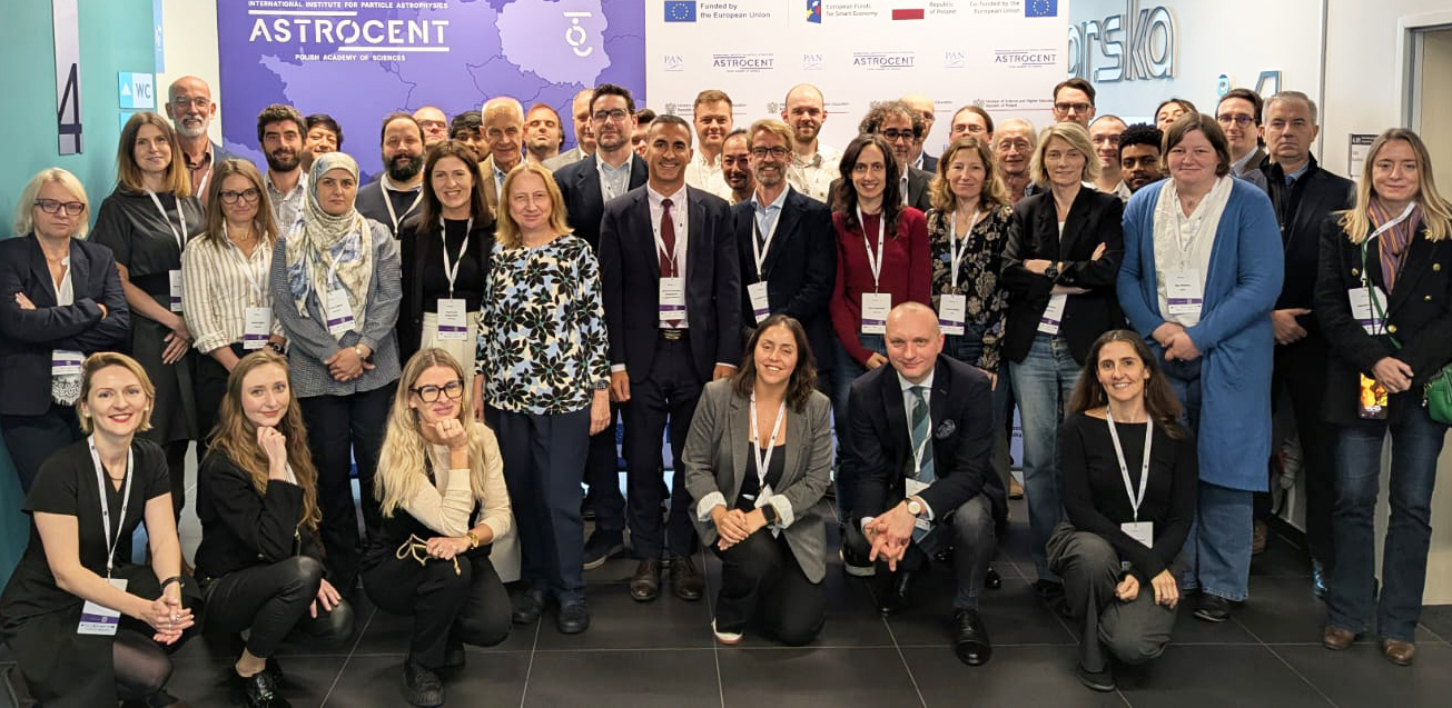 Photo de groupe du consortium.