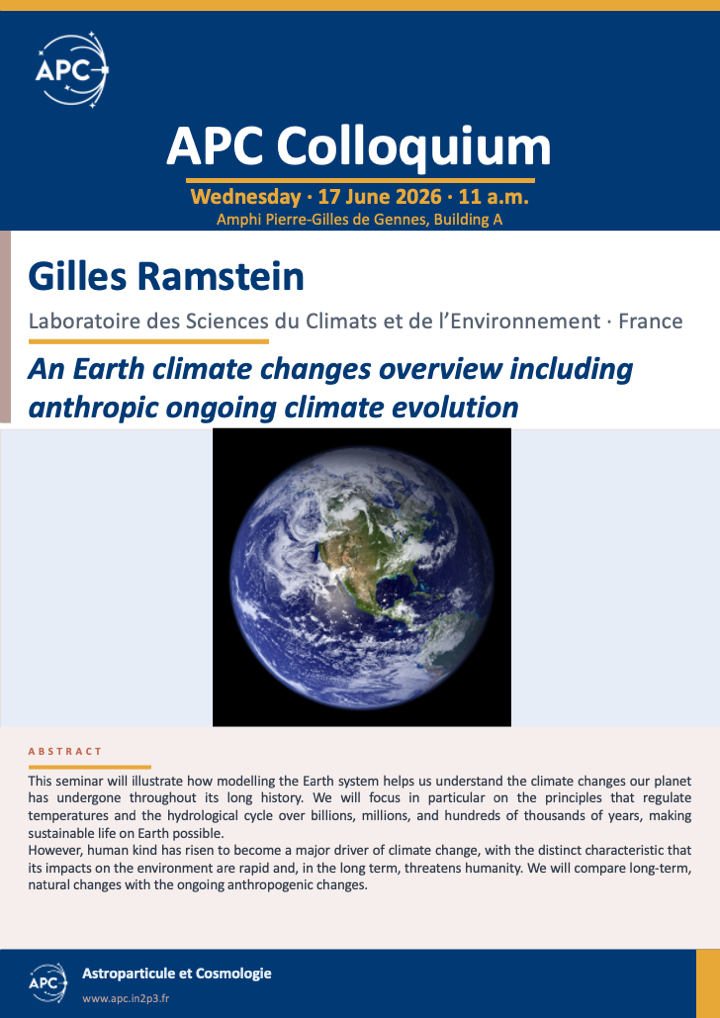 Poster of the colloquium
