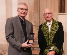 Remise de prix a David Langlois