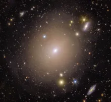 Einstein ring around NGC 6505 - Credit: ESA/Euclid/Euclid Consortium/NASA 