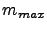 $m_{max}$