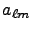 $a_{\ell m}$