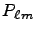 $P_{\ell m}$