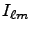 $I_{\ell m}$